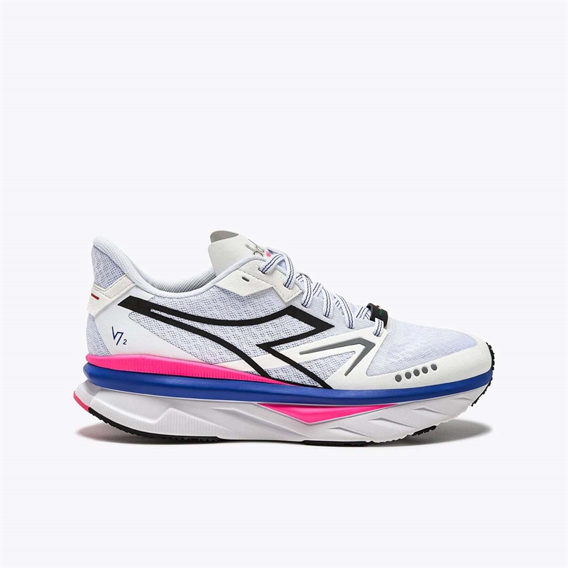 Diadora Atomo V7000 Løbesko Hvid Pink