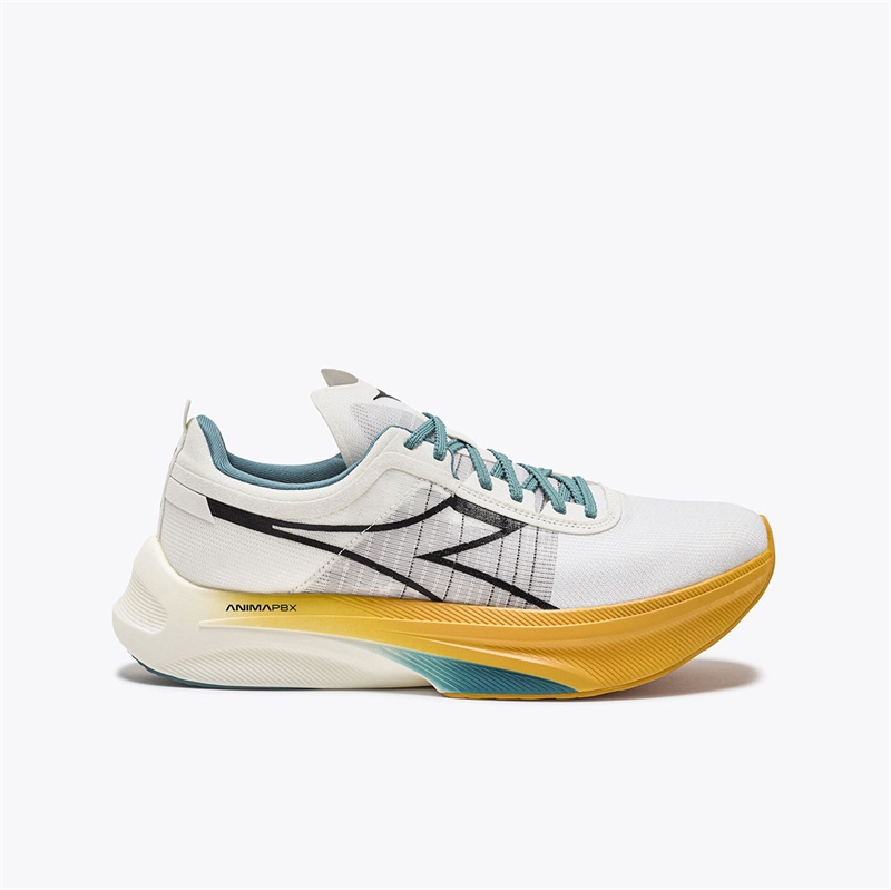 Diadora Gara Carbon Løbesko Hvid Gul